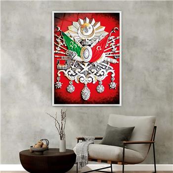 bedrucktes Glas mit Aluminiumrahmen und Nation Themen 