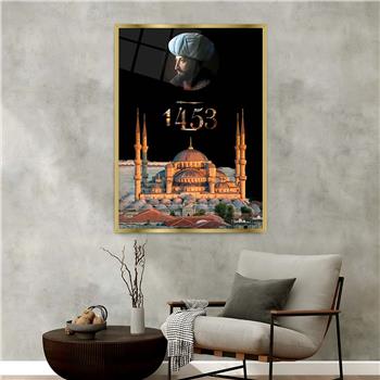 bedrucktes Glas mit Aluminiumrahmen und Nation Themen 