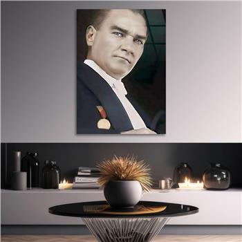 Dikey VatanTemalı Cam Tablo 229