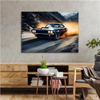 Yatay DoğaTemalı Cam Tablo 419