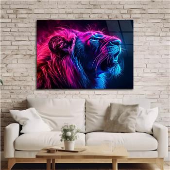 Yatay Doğa Temalı Cam Tablo 517