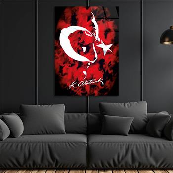 Nation Thematisch auf bedrucktes Glas