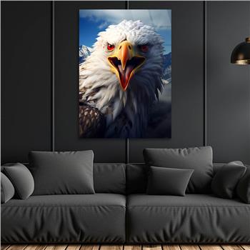 Dikey Doğa Temalı Cam Tablo 234