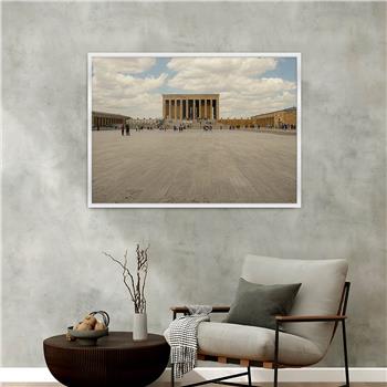 Aluminum-Framed National-Themed Tempered Glass Wall Art 089