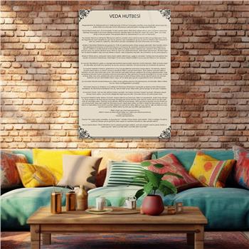 DİN TEMALI CAM TABLO