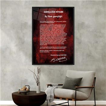 bedrucktes Glas mit Aluminiumrahmen und Nation Themen 