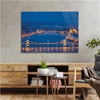 Thema Natur auf bedrucktem Glas