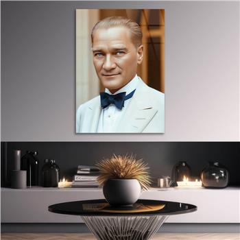 Dikey VatanTemalı Cam Tablo 278