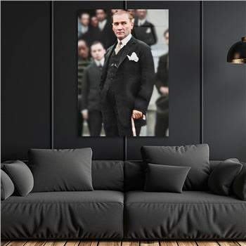 Dikey VatanTemalı Cam Tablo 217