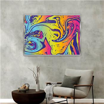 Tableau à thème d’art avec cadre en aluminium 155