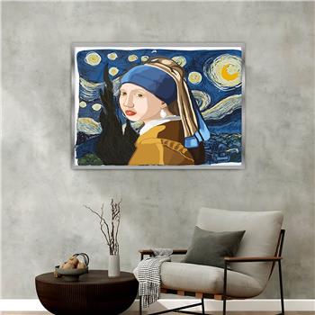 Tableau à thème d’art avec cadre en aluminium 163