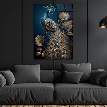 Thema Natur auf bedrucktem Glas