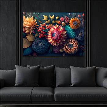 Kunst Thema auf bedrucktem Glas 438