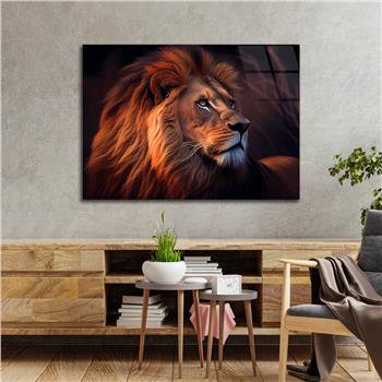 Yatay Doğa Temalı Cam Tablo 469