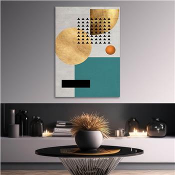 Kunst Thema auf bedrucktem Glas