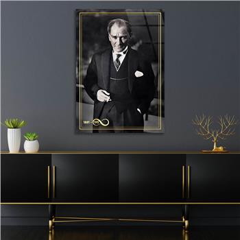 Dikey VatanTemalı Cam Tablo 241