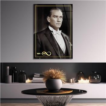 Dikey VatanTemalı Cam Tablo 259