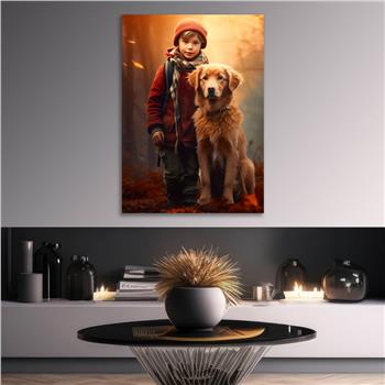 Dikey Sanat Temalı Cam Tablo 479