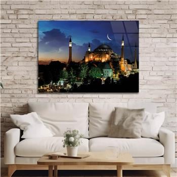 Yatay Doğa Temalı Cam Tablo273