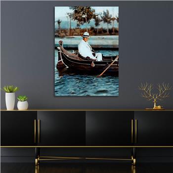 Dikey VatanTemalı Cam Tablo 145