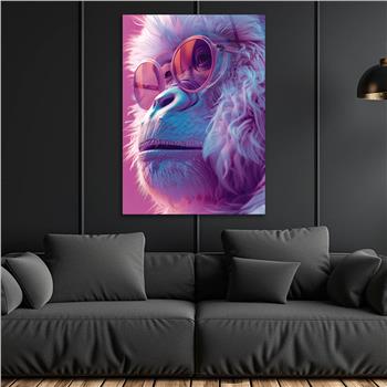 Dikey Doğa Temalı Cam Tablo 409