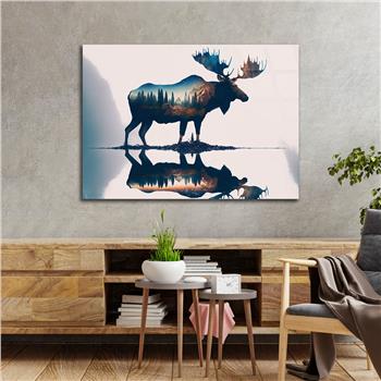 Yatay DoğaTemalı Cam Tablo 362