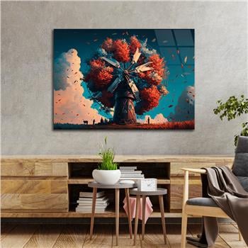 Thema Natur auf bedrucktem Glas 318