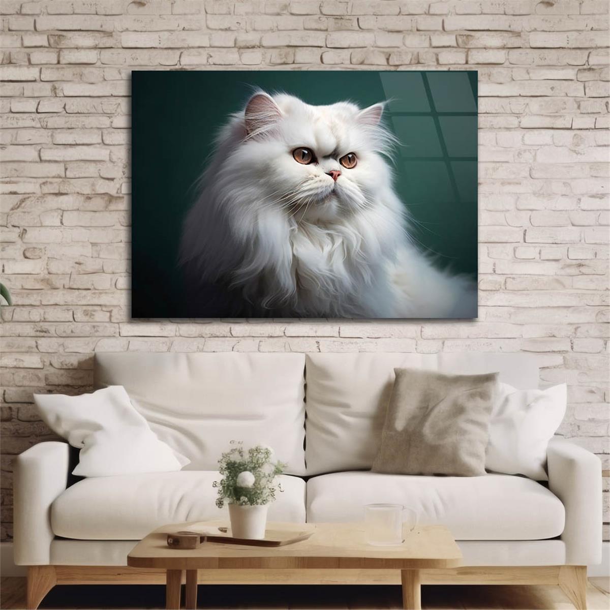 Yatay Doğa Temalı Cam Tablo 566