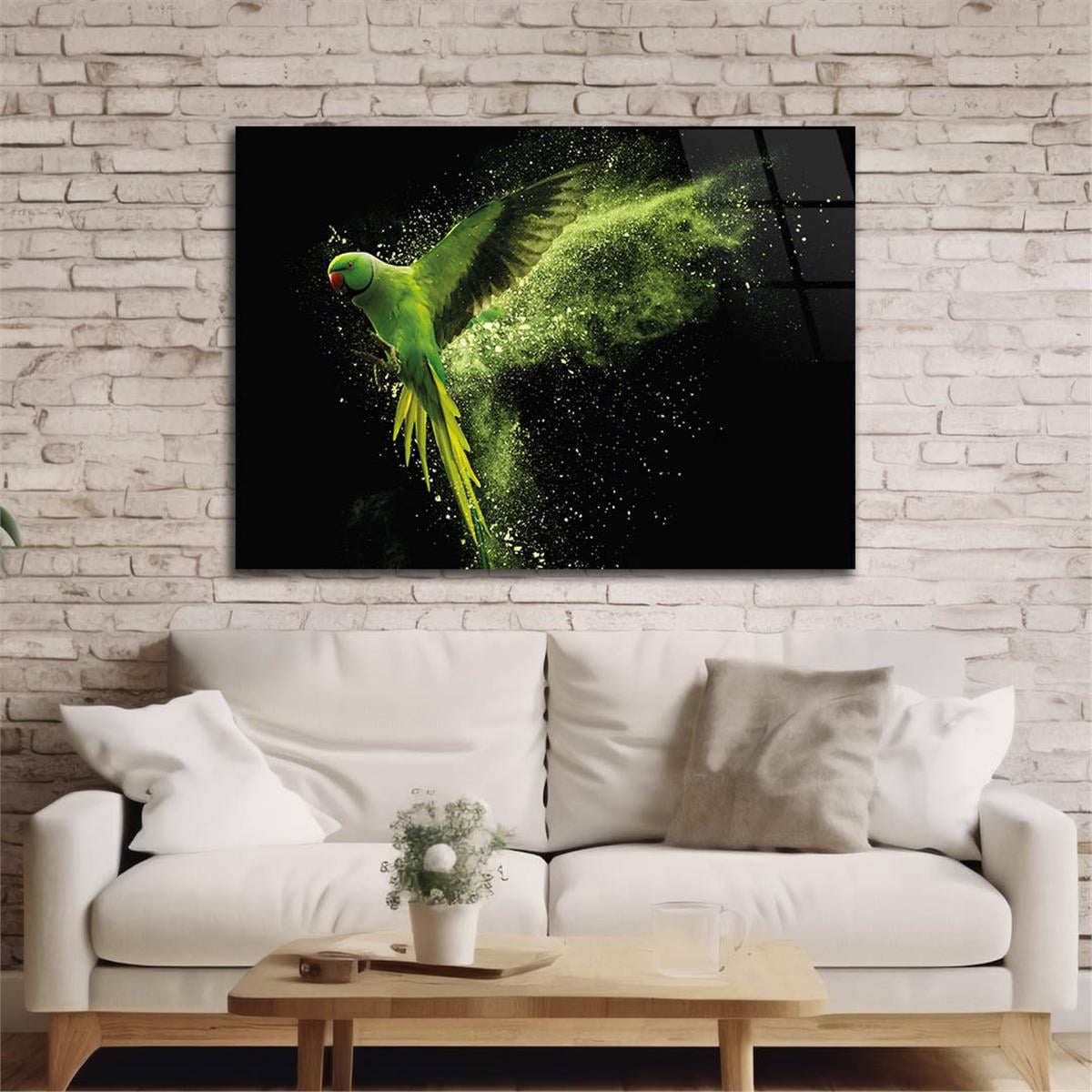 Tempered Glasss Wall Arts Natured-Themed