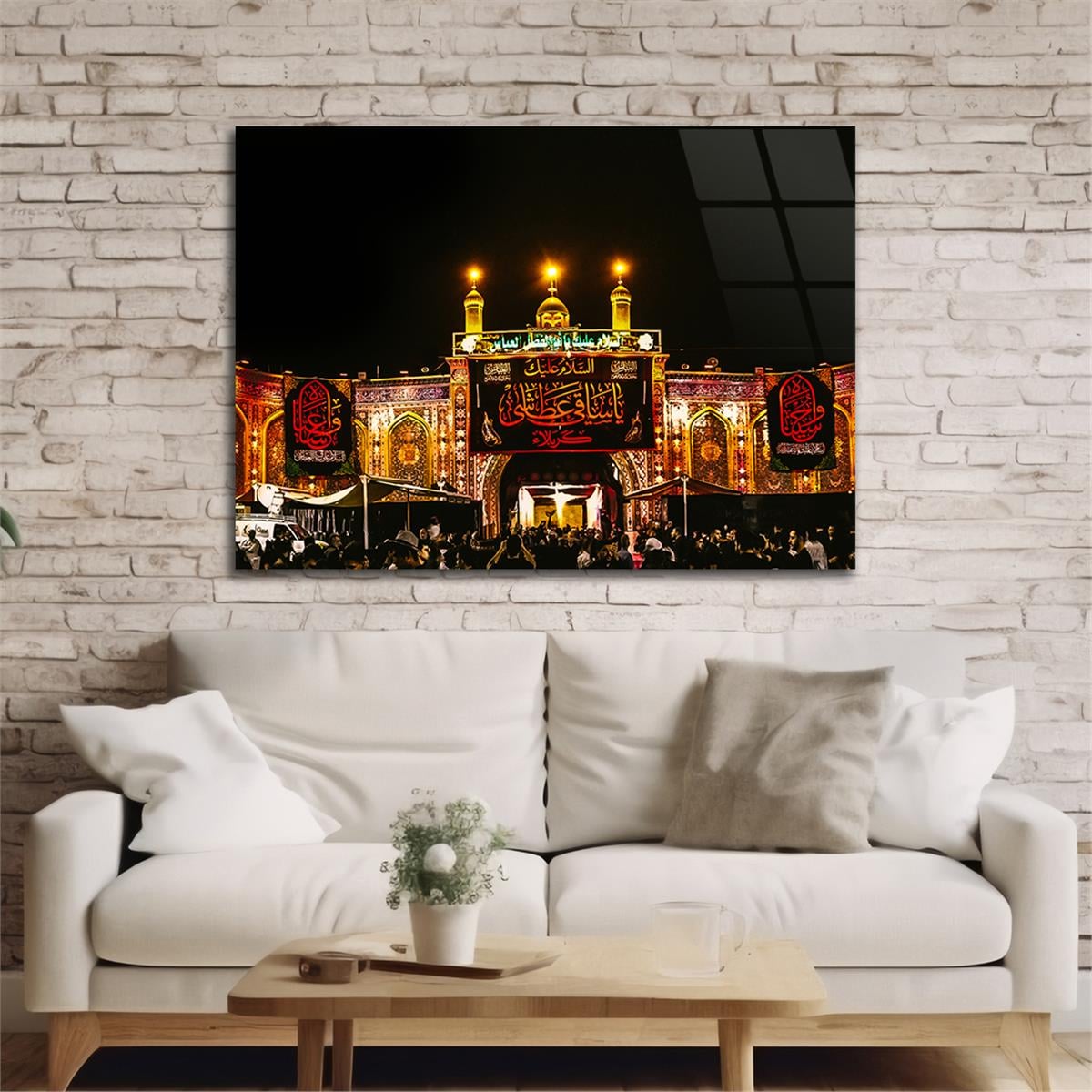 Tempered Glasss Wall Arts Religious-Themed