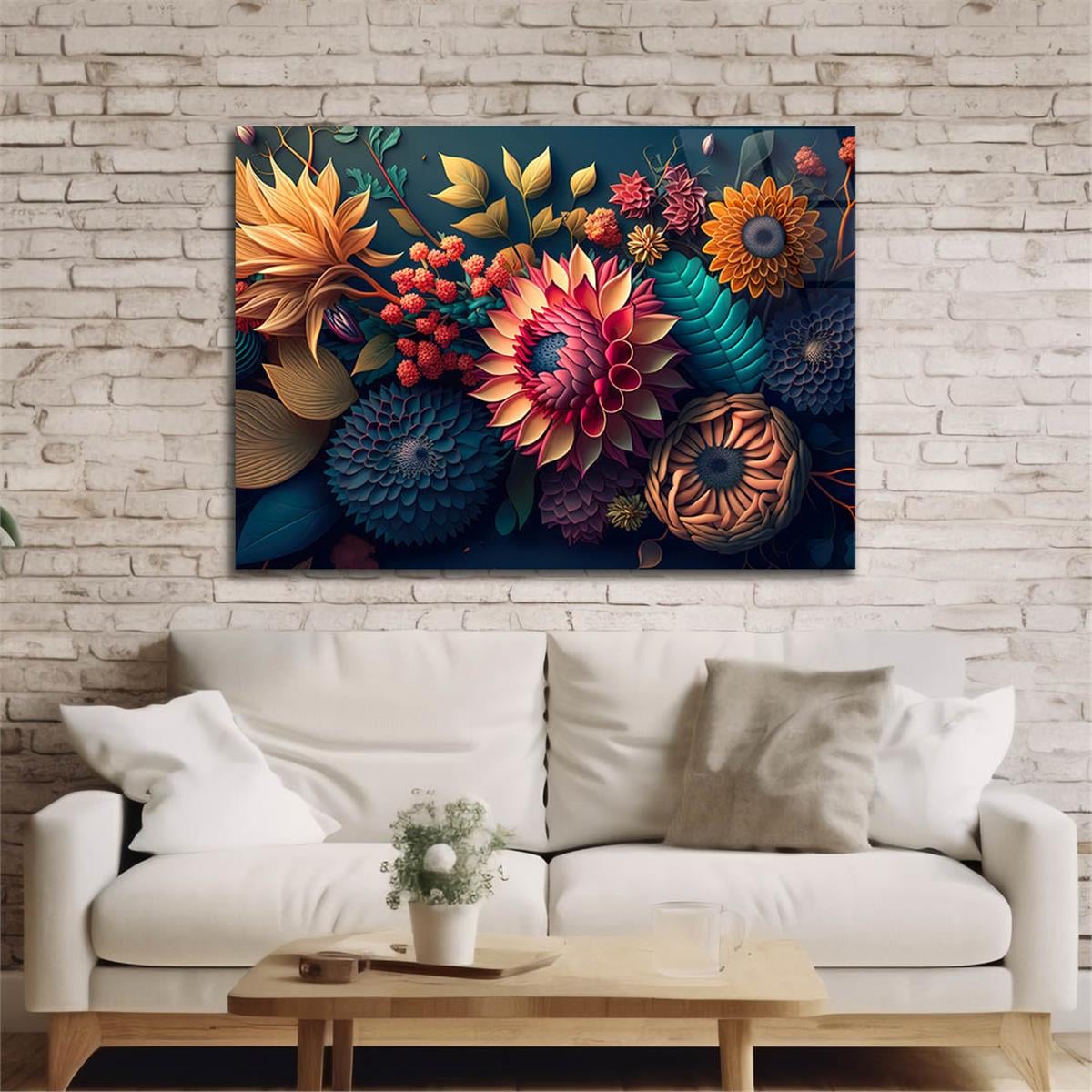 Sanat Temalı Cam Tablo 438