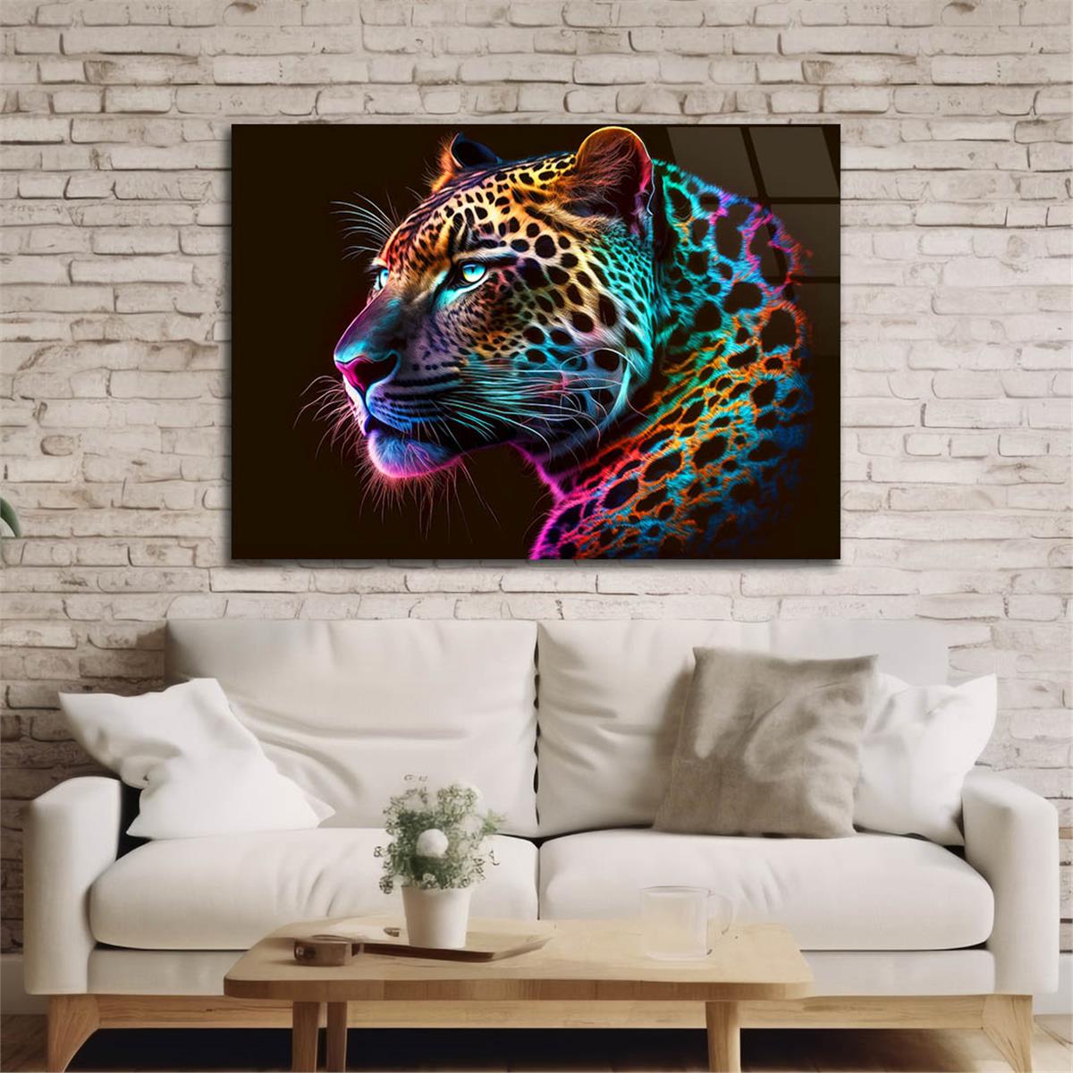 Yatay Doğa Temalı Cam Tablo 552