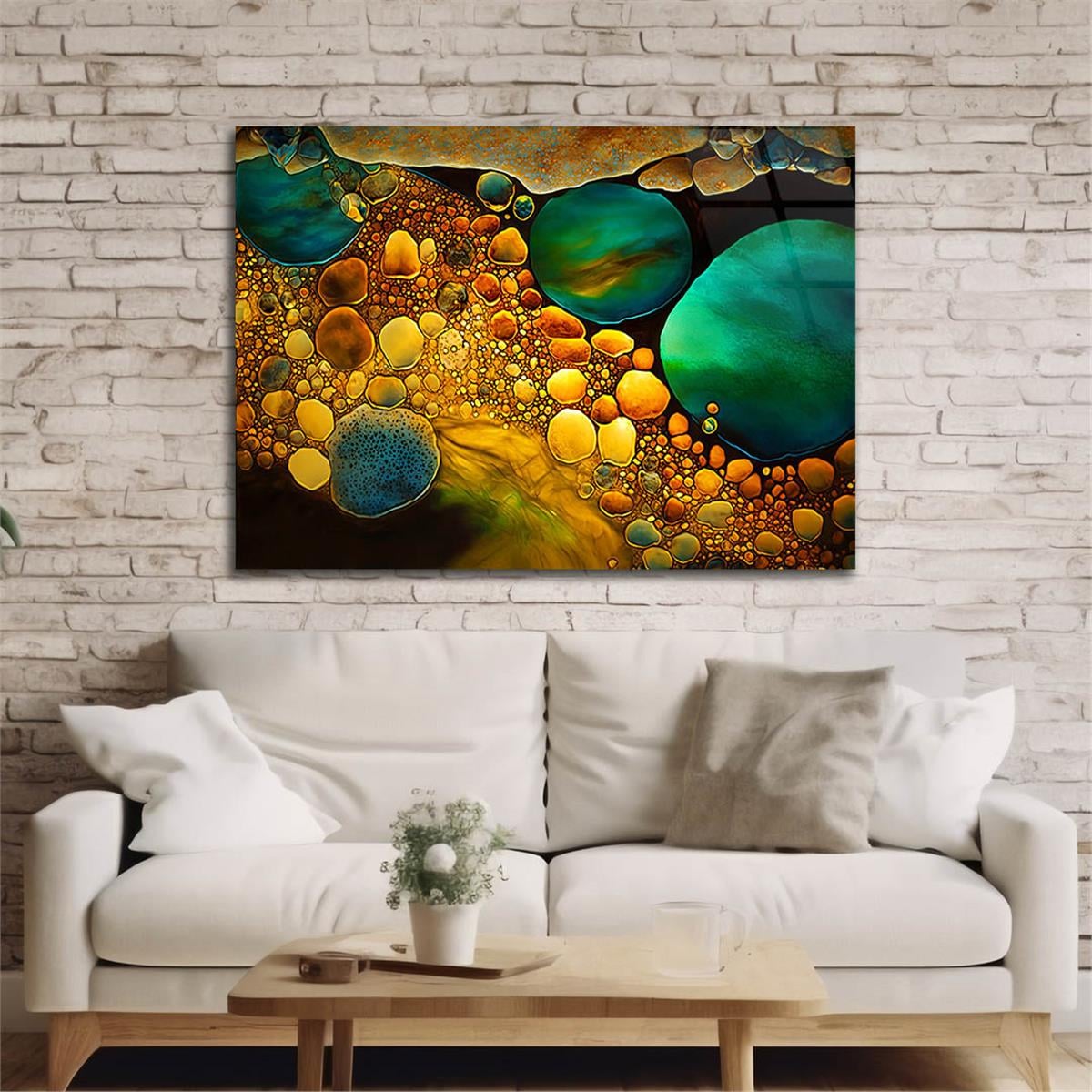 Sanat Temalı Cam Tablo 479