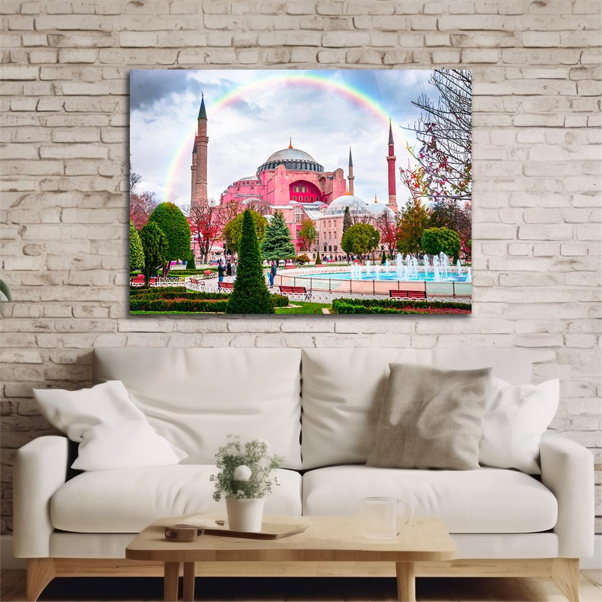 Tempered Glasss Wall Arts Religious-Themed