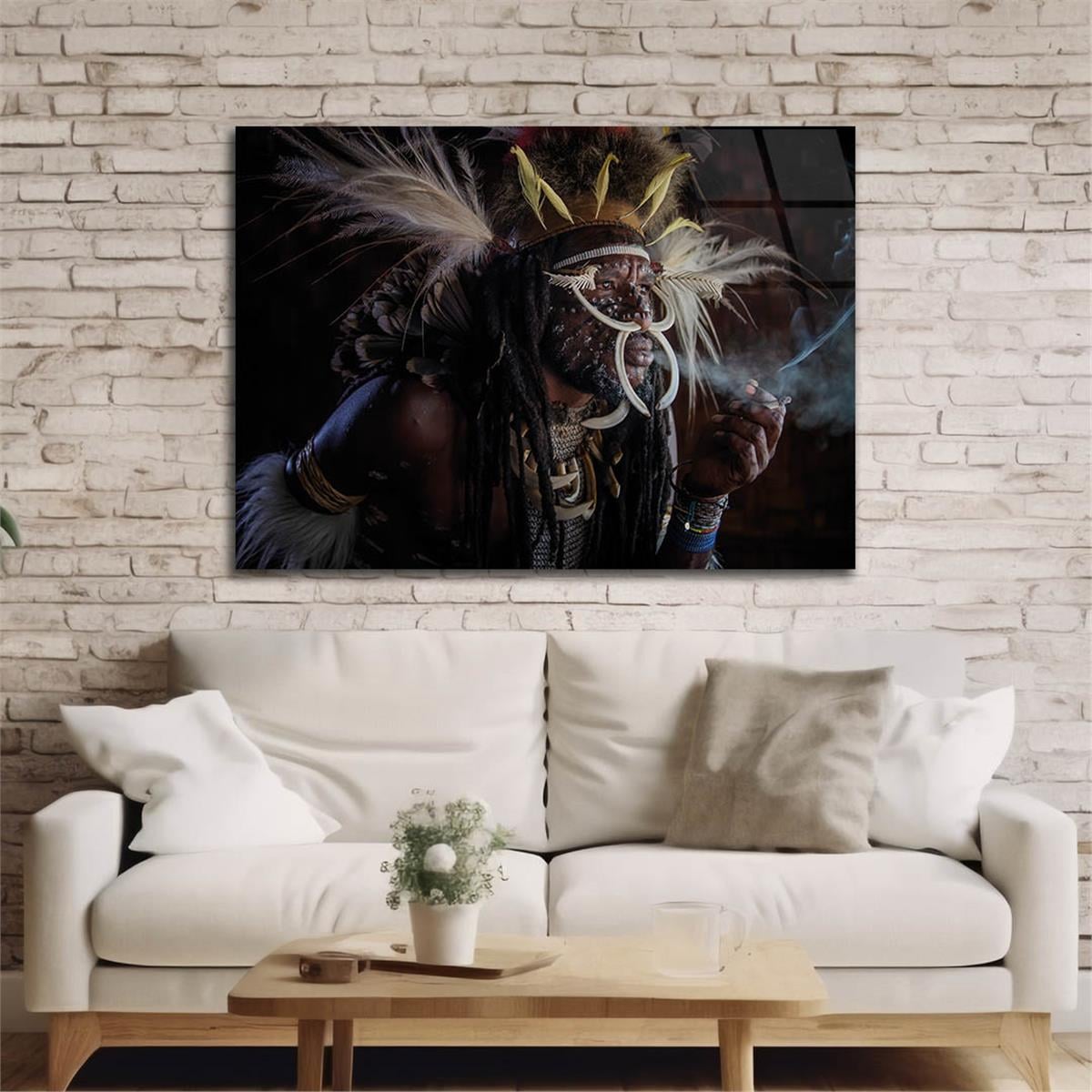 Tempered Glasss Wall Arts Natured-Themed