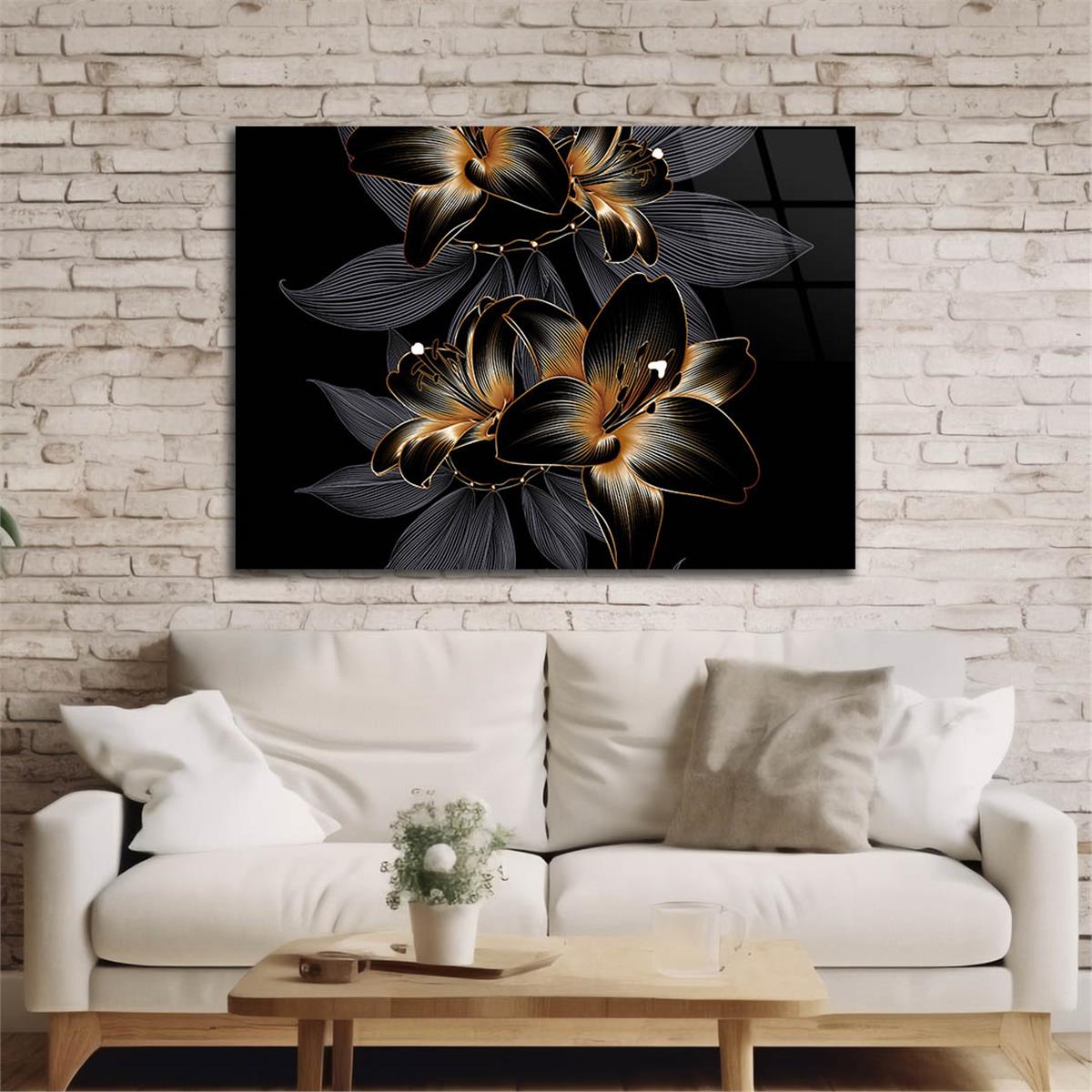 Tempered Glasss Wall Arts Art-Themed