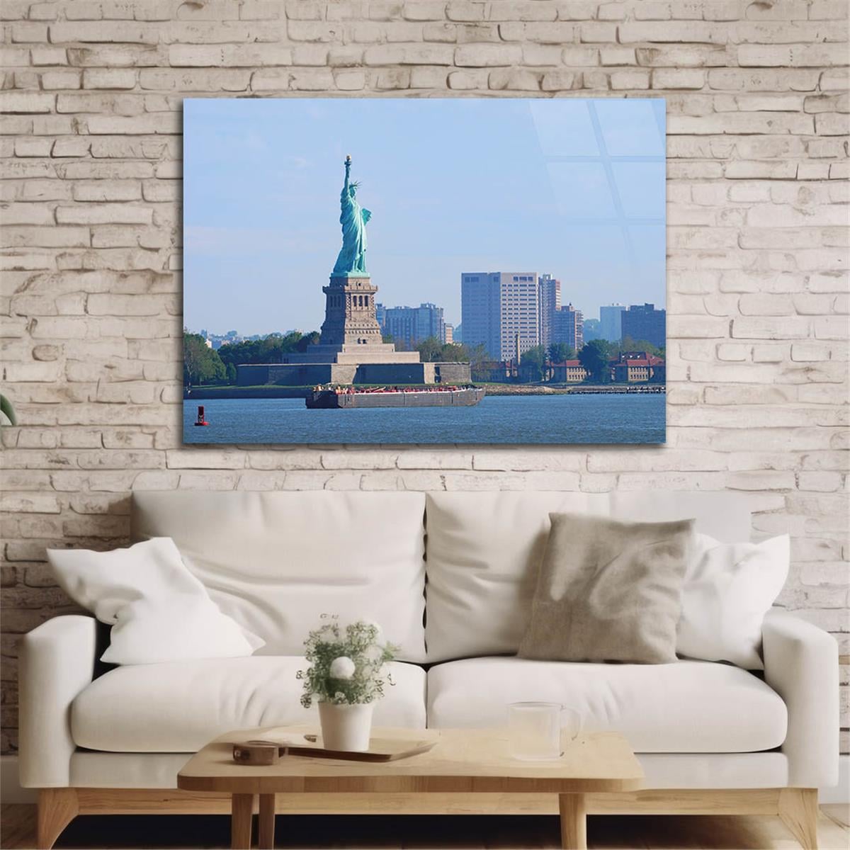 Horizontal Natured-Themed Tempered Glass Wall Art 270