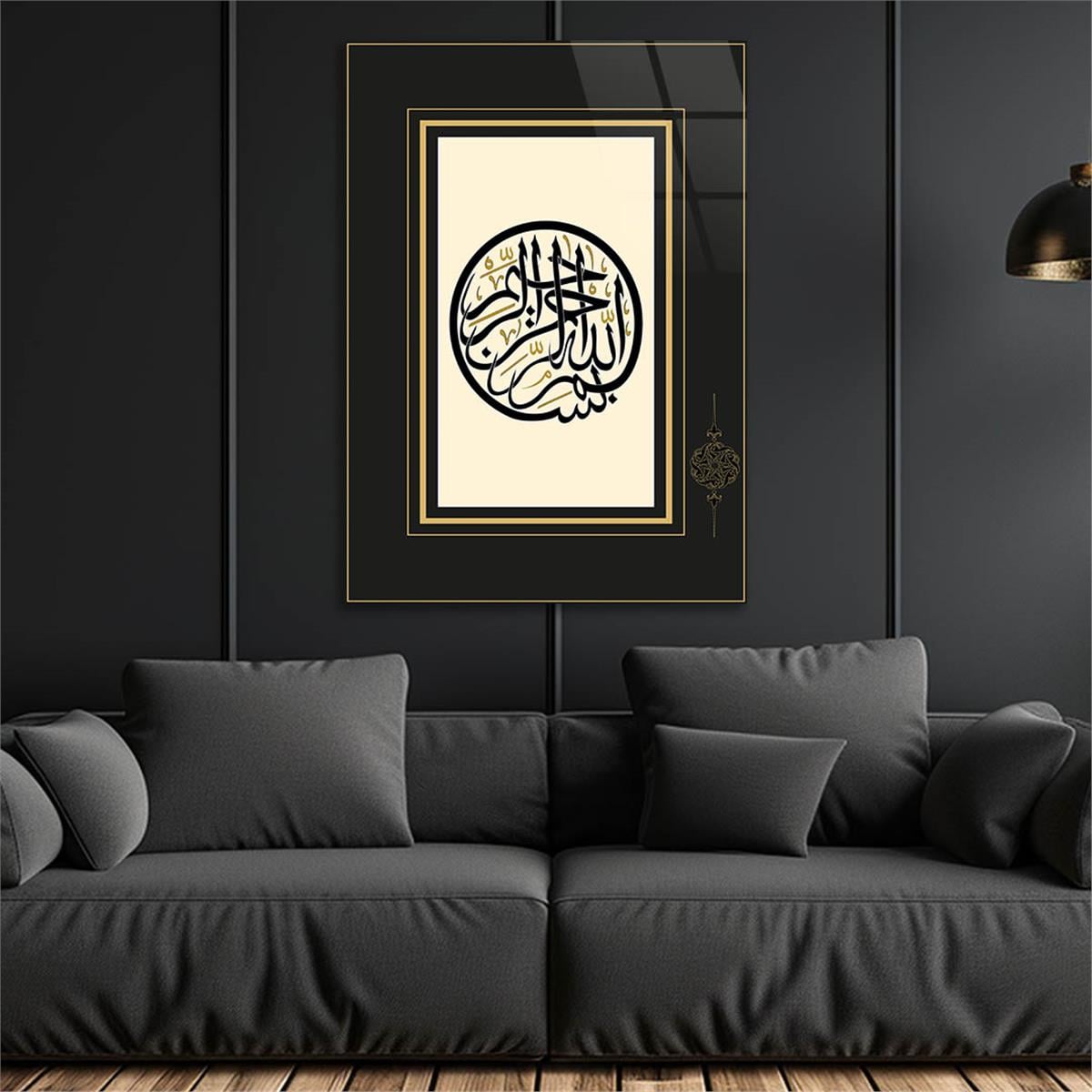 DİN TEMALI CAM TABLO