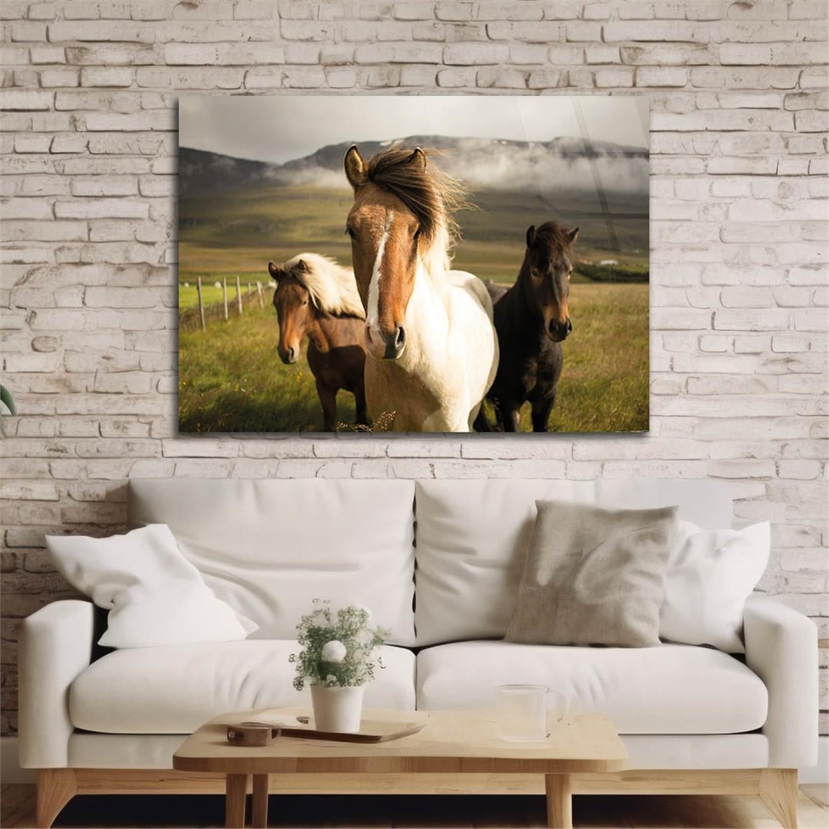 Tempered Glasss Wall Arts Natured-Themed