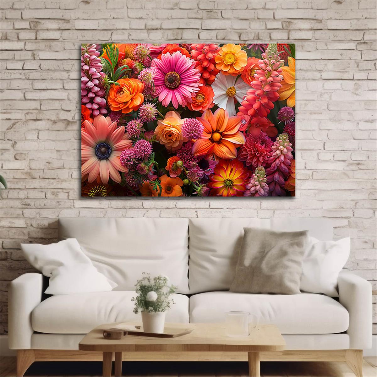 Horizontal Art-Themed Tempered Glass Wall Art 515