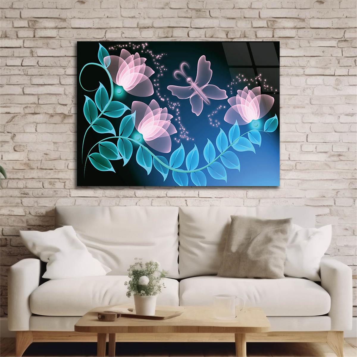 Tempered Glasss Wall Arts Art-Themed