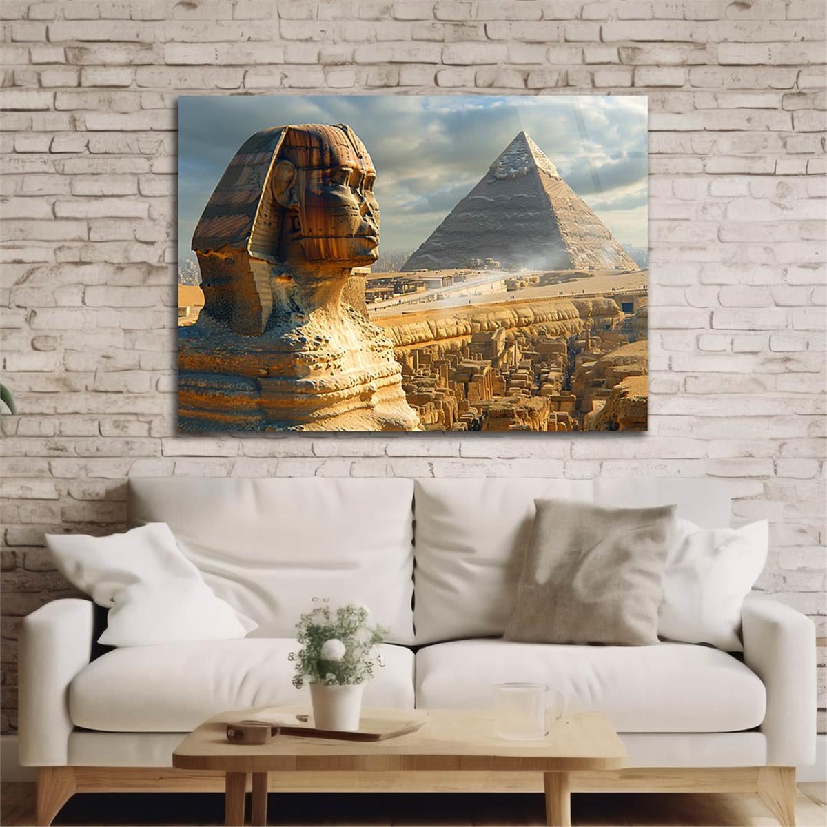 Yatay DoğaTemalı Cam Tablo 426