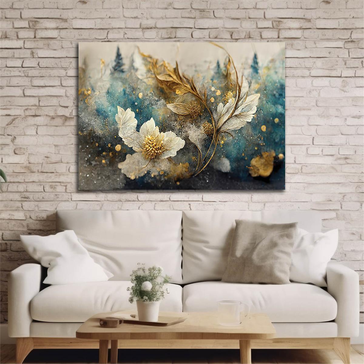 Horizontal Art-Themed Tempered Glass Wall Art 330