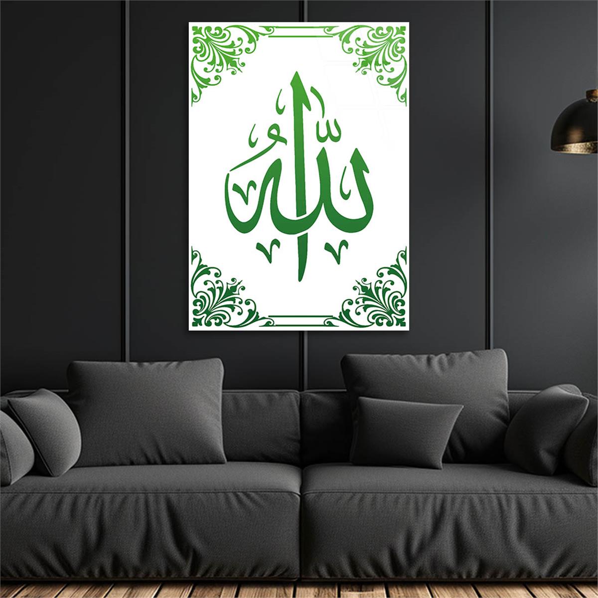 DİN TEMALI CAM TABLO