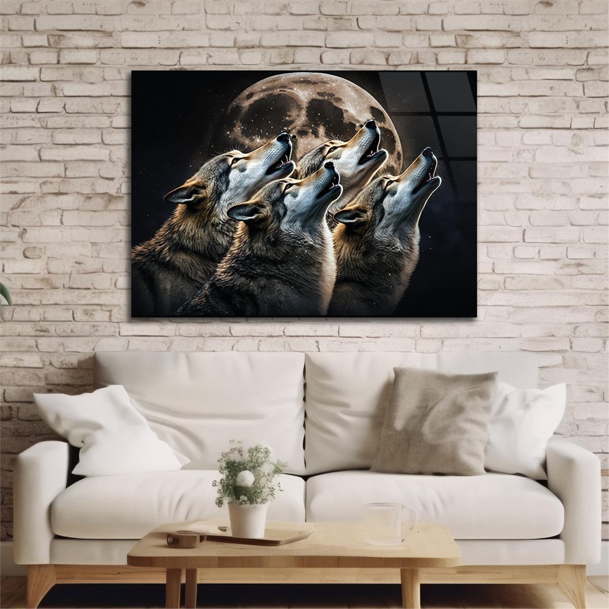 Horizontal National-Themed Tempered Glass Wall Art  40