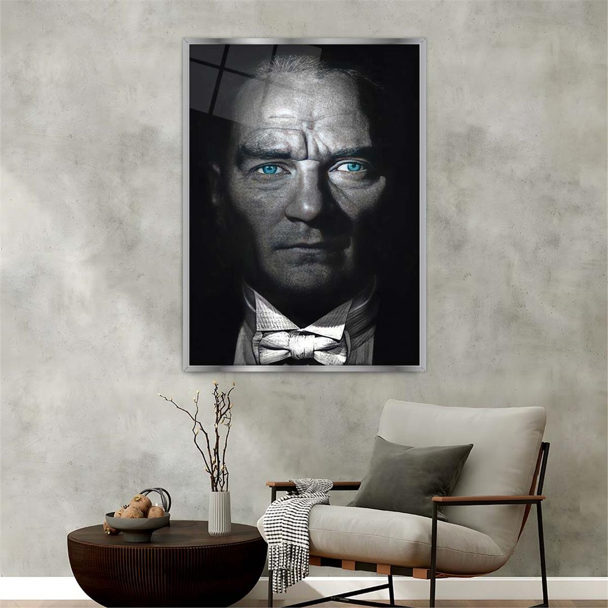 bedrucktes Glas mit Aluminiumrahmen und Nation Themen 