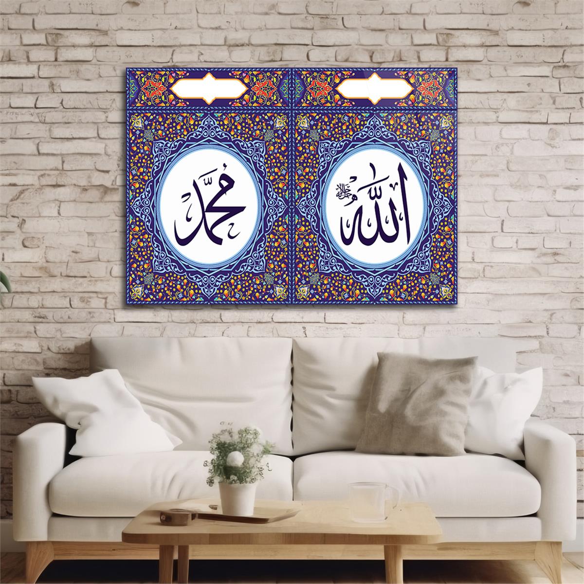 Tempered Glasss Wall Arts Religious-Themed