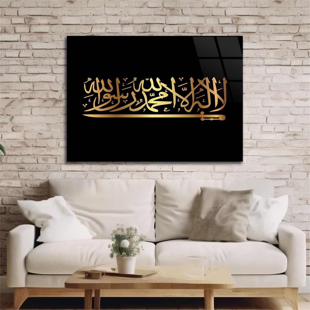 Tempered Glasss Wall Arts Religious-Themed