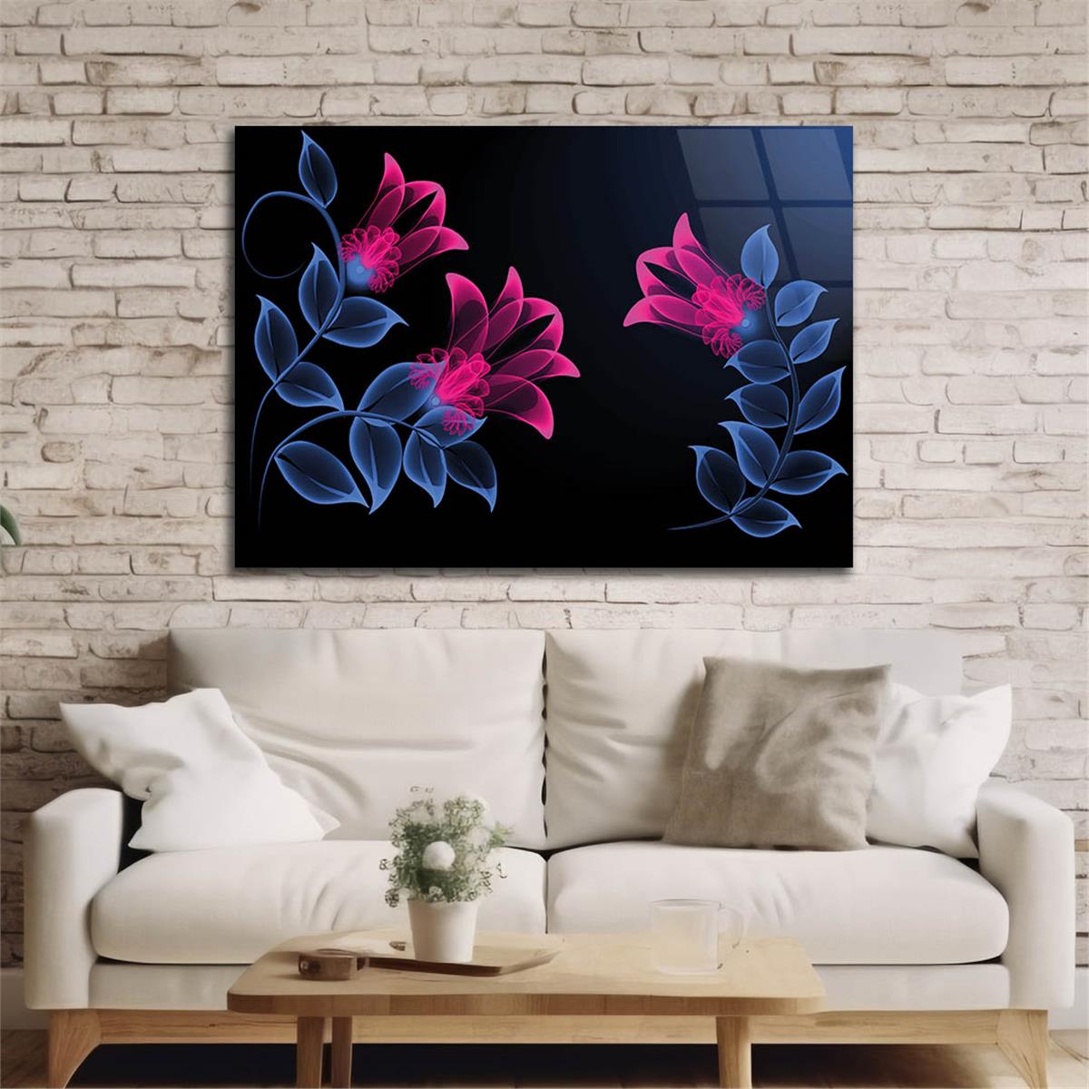 Tempered Glasss Wall Arts Art-Themed