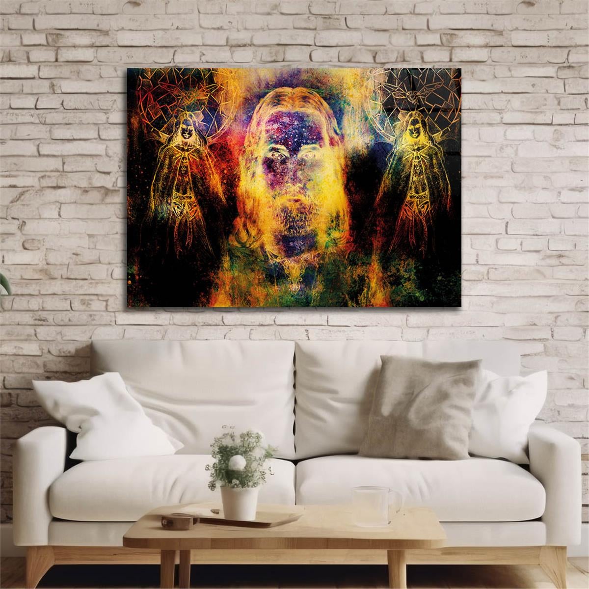 Tempered Glasss Wall Arts Art-Themed